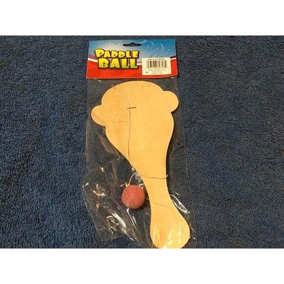 Zoo Animals Paddle Ball Set of 4 pcs - Picture 6 of 10